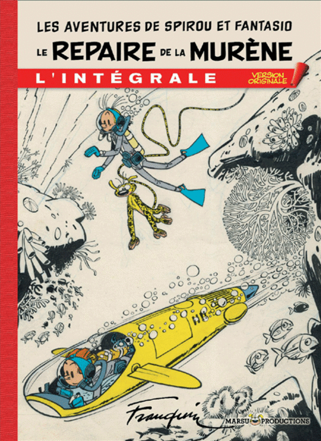 Le Repaire de la murène V.O. © Franquin - Marsu Productions Le Repaire de la murène V.O. © Franquin - Marsu Productions